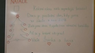 Vánoční besídka 21.12.2018
