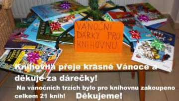 Dárek pro knihovnu